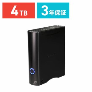 外付け ハードディスク 4TB USB3.0 USB Aコネクタ接続 Transcend StoreJet 35T3 外付けHDD [TS4TSJ35T3]