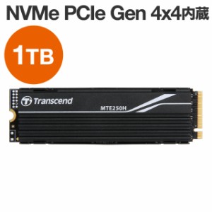 Transcend PCIe M.2 SSD 250H 1TB NVMe PCIe Gen4×4 3D NAND TS1TMTE250H[TS1TMTE250H]