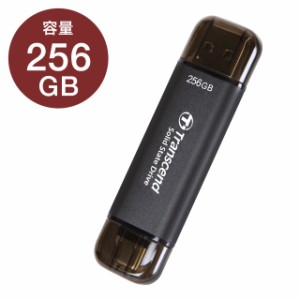 Transcend ESD310C ポータブルSSD 256GB TS256GESD310C[TS256GESD310C]