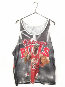 レア　USA製　ジョーダン　NBA ブルズ　アメリカ製　ビンテージ　XL Tシャツ/カットソー(半袖/袖なし) クリアランスお得セール