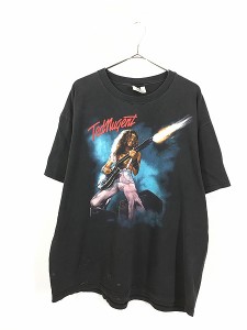 古着 90s Ted Nugent 「Weekend Warrior」 ヘヴィ メタル ハード ロック Tシャツ XL 古着