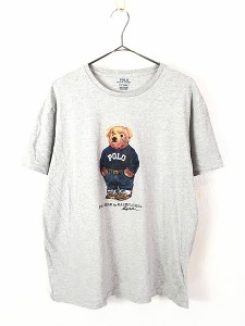 古着 POLO Ralph Lauren 「POLO BEAR」 ポロベア Tシャツ L 古着