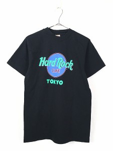 古着 Hard Rock Cafe 「TOKYO」 ハードロック Tシャツ 黒 M 古着