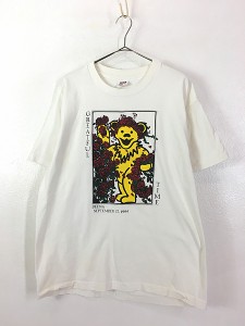 古着 90s USA製 Grateful Dead デッドベア ロック バンド Tシャツ XL 古着