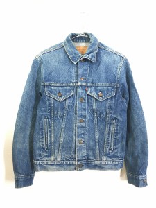 古着 80s USA製 Levi's 70506 ハンド ポケット付 デニム ジャケット Gジャン 36!! 古着