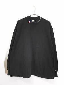 古着 90s USA製 NFL Super Bowl xxix 刺しゅう ハイネック 長袖 Tシャツ ロンT XL 古着