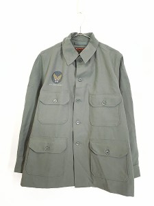 「Deadstock」 古着 50s 米軍 USAF A-1B 「SHIRT FLYING HEAVY」 ヘビー ウール シャツ ジャケット M 美品!! 古着?A