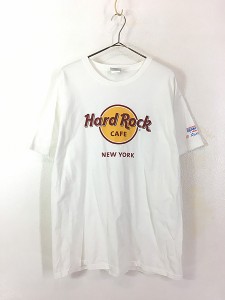 古着 Hard Rock Cafe 「NEW YORK」 ハードロック Tシャツ XL 古着