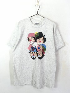 古着 90s USA製 ピエロ 道化師 オールド グラフィック Tシャツ L 古着