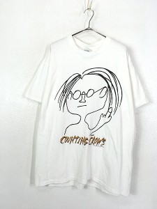 古着 90s COUNTING CROWS 「Recovering the Satellites」 ロック バンド Tシャツ XL 古着