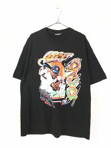 古着 90s USA製 Mo Vaughn モー ボーン 「HIT DAWG」 グラフィック Tシャツ XL 古着