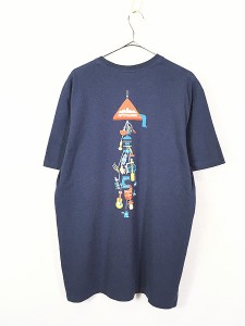 古着 19s Patagonia ポップ アート 両面 ロゴ Tシャツ L 古着