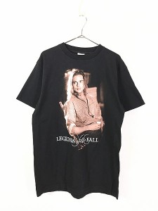 古着 90s USA製 Legends of the Fall ブラッドピット フォト ムービー Tシャツ L 古着