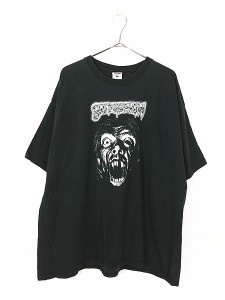 古着 00s Sludgeplow 「Transcontinental Zombie」 ツアー ヘヴィ メタル ロック バンド Tシャツ XXL 古着