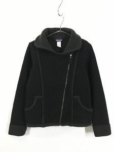 レディース 古着 13s Patagonia 「Lost Maples」 ムートン フリース ダブル ライダース ジャケット XS 古着