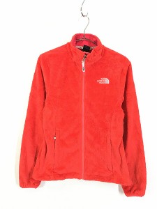 レディース 古着 TNF The North Face もこもこ ボア フリース ジャケット 赤 S 古着