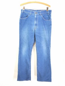 レディース 古着 80s USA製 Levi's Actoin Jeans デニム ブーツカット パンツ ジーンズ W33 L29 古着