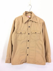 古着 70s Levi's 両面 ステッチ モールスキン ジャケット L 古着