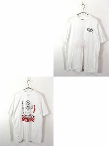 古着 90s USA製 「日本語はおもしろい」 ハイスクール クラス ポップ アート Tシャツ XL 古着