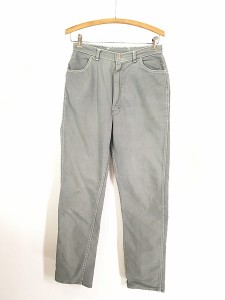 古着 70s USA製 Wrangler カラー デニム スキニー パンツ ジーンズ W28 L29 古着