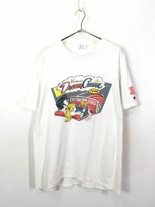 古着 90s USA製 Champion 「Woodward Dream Cruise」 アメコミ アート Tシャツ L 古着