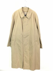 古着 90s Burberry of London チェック ライナー 比翼 ステンカラー トレンチ コート ライナー完備!! 46R