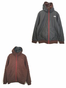 古着 TNF The North Face パデット  リバーシブル ジャケット パーカー M 古着