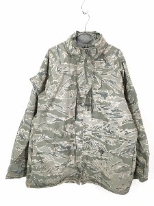 古着 00s 米軍 USAF タイガー ストライプ カモ 迷彩 GEN3 GORE-TEX ゴア パーカー APECS L-R