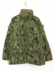 古着 10s 米軍 USN デジタル カモ 迷彩 AOR2 NWU Type3 GORE-TEX ゴア ワーキング パーカー S-S