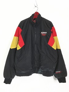 古着 90s ACDelco 刺しゅう パデット レーシング ジャケット XXL 古着