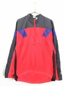 古着 90s NIKE 「ECHELON」 メッシュ 切替 クレイジー プルオーバー ナイロン ジャケット XXL位 古着