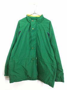 古着 90s GAP バイカラー 2way ナイロン プルオーバー ジャケット L 古着