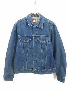 古着 80s USA製 Levi's 70505 4th ブルー デニム ジャケット Gジャン 40位