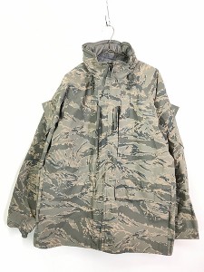 古着 00s 米軍 USAF タイガー ストライプ カモ 迷彩 GEN3 GORE-TEX ゴア パーカー APECS L-R