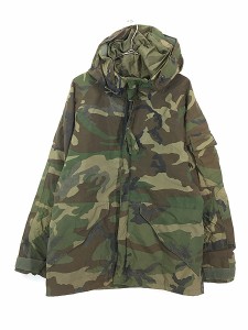 古着 90s 米軍 ECWCS 1st 中期 ウッドランド カモ 迷彩 GORE-TEX ゴア パーカー S-R