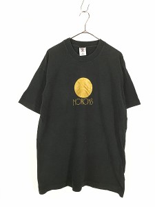 古着 90s NOKOMiS ゴールド BIG ドット Tシャツ XL 古着