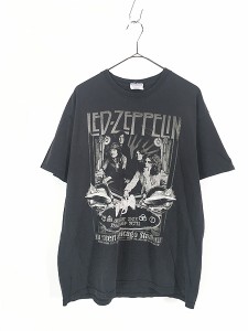 古着 00s LED ZEPPELIN 「ONE NIGHT CONCERT」 ロック バンド Ｔシャツ L 古着