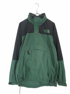 古着 90s TNF The North Face プルオーバー アノラック パーカー ジャケット　パッカブル S 古着