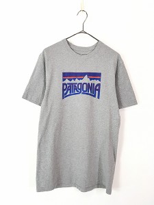 古着 18s Patagonia フィッツロイ プリント Tシャツ S 古着