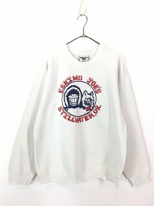 古着 90s USA製 「ESKIMO JOE'S」 エスキモー ヘビー スウェット トレーナー L 古着