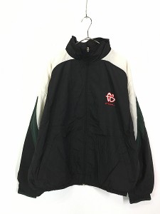 古着 90s USA製 FUBU 3カラー ナイロン スポーツ ジャケット L