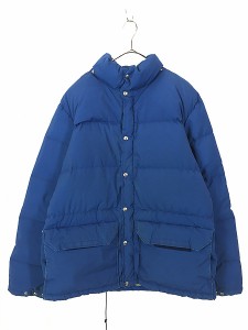 古着 80s USA製 TNF The North Face 茶タグ コットンクロス ダウン ジャケット XL 古着