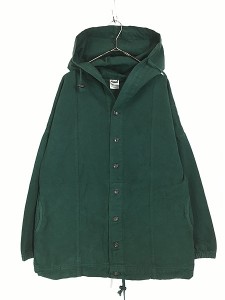 古着 90s USA製 OTTER WEAR BIGフード コットン キャンバス フーデッド ジャケット パーカー M