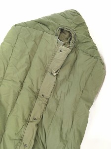 雑貨 古着 70s 米軍 ミリタリー エクストリーム コールド ダウン SLEEPING BAG シュラフ 寝袋 OD アウトドア 古着