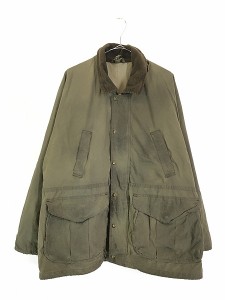 古着 90s USA製 FILSON 「TIN CLOTH FIELD JACKET」 オイルド ワックス ハンティング ジャケット XL