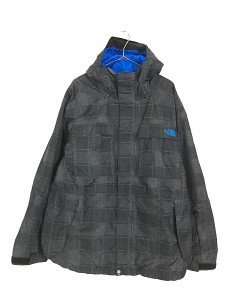 古着 TNF The North Face CRYPTIC 「HYVENT」 チェック ハード シェル ジャケット XL 古着