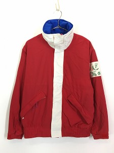 古着 90s Ralph Lauren 「RL-93」 裏地 フリース 2way ナイロン ジャケット M 古着