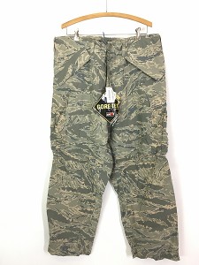 「Deadstock」 古着 00s 米軍 USAF タイガー ストライプ カモ 迷彩 Gen3 GORE-TEX ゴア カーゴ パンツ APECS L-R