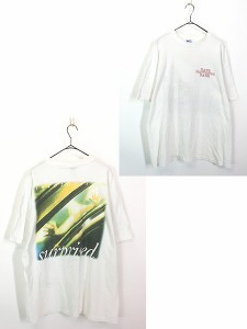 古着 90s USA製 Dave Matthews Band 「Surprised」 オルタナ ロック バンド Ｔシャツ XL 古着