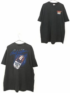 古着 90s Rusty Wallace ラスティ ワレス 「Miller」 レーシング Tシャツ XXL 古着